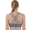 Camouflage BW Back Weave Sports Bra View2