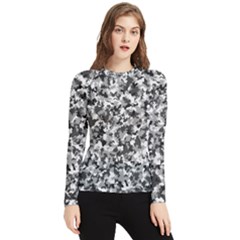 Camouflage Bw Women s Long Sleeve Rash Guard