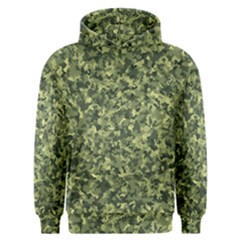 Camouflage Green Men s Overhead Hoodie by JustToWear