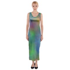 Plasma  Fitted Maxi Dress by JustToWear