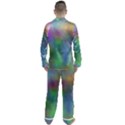 Plasma  Men s Long Sleeve Satin Pajamas Set View2