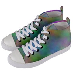 Plasma  Women s Mid-top Canvas Sneakers by JustToWear