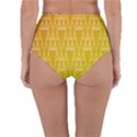 Orange Triangles Reversible High-Waist Bikini Bottoms View2