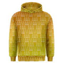 Orange Triangles Men s Overhead Hoodie