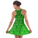 Green triangles Cotton Racerback Dress View2