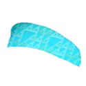 Blue triangles Stretchable Headband View1