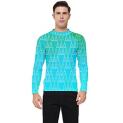 Blue Triangles Men s Long Sleeve Rash Guard