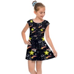 Sparkle Stars Kids  Cap Sleeve Dress by Sparkle