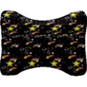 Sparkle Stars Velour Seat Head Rest Cushion View2