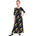 Sparkle Stars Kids  Quarter Sleeve Maxi Dress View1