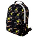 Sparkle Stars Flap Pocket Backpack (Small) View1