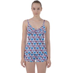 Show Time Tie Front Two Piece Tankini