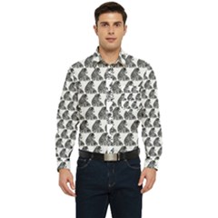 Leopard Men s Long Sleeve Pocket Shirt 