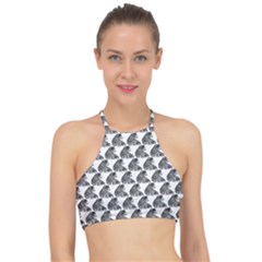 Leopard Racer Front Bikini Top by Sparkle