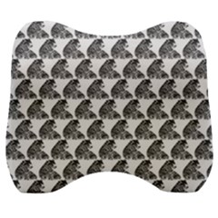 Leopard Velour Head Support Cushion by Sparkle