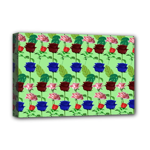 Rose Lotus Deluxe Canvas 18  X 12  (stretched) by Sparkle