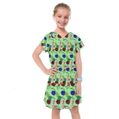 Rose Lotus Kids  Drop Waist Dress by Sparkle