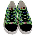 Rose Lotus Men s Low Top Canvas Sneakers View1