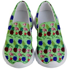 Rose Lotus Kids Lightweight Slip Ons by Sparkle