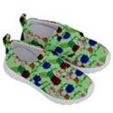 Rose Lotus Kids  Velcro No Lace Shoes View3