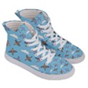 Birds in the sky Men s Hi-Top Skate Sneakers View3