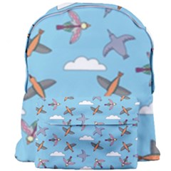 Birds In The Sky Giant Full Print Backpack by SychEva