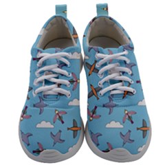 Birds In The Sky Mens Athletic Shoes by SychEva