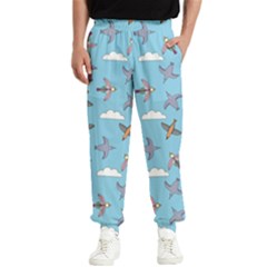 Birds In The Sky Men s Elastic Waist Pants by SychEva