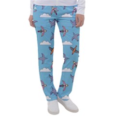 Birds In The Sky Women s Casual Pants by SychEva