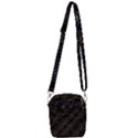 Interlace Stripes Golden Pattern Shoulder Strap Belt Bag View3