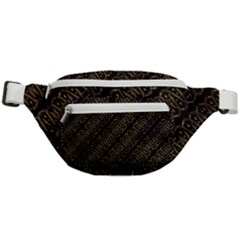 Interlace Stripes Golden Pattern Fanny Pack