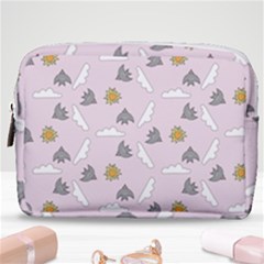 Birds In The Sky  Make Up Pouch (medium)