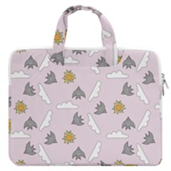 Birds In The Sky  Macbook Pro Double Pocket Laptop Bag by SychEva