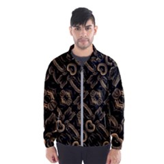 Modern Intricate Print Pattern Men s Windbreaker