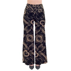 Modern Intricate Print Pattern So Vintage Palazzo Pants by dflcprintsclothing