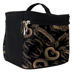 Modern Intricate Print Pattern Make Up Travel Bag (small)