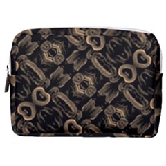 Modern Intricate Print Pattern Make Up Pouch (medium) by dflcprintsclothing