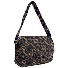 Modern Intricate Print Pattern Courier Bag by dflcprintsclothing