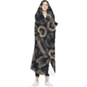 Modern Intricate Print Pattern Wearable Blanket View1