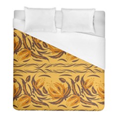 Folk Flowers Duvet Cover (full/ Double Size) by Eskimos