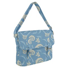 Blue Fantasy Buckle Messenger Bag by Eskimos