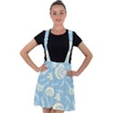 Blue fantasy Velvet Suspender Skater Skirt View1