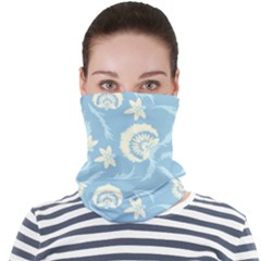 Blue Fantasy Face Seamless Bandana (adult)