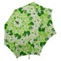 Green leaves Hook Handle Umbrellas (Large) View2