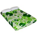 Green leaves Fitted Sheet (California King Size) View2