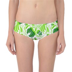 Green Leaves Classic Bikini Bottoms by Eskimos