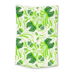 Green Leaves Small Tapestry