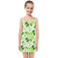 Green Leaves Kids  Summer Sun Dress by Eskimos