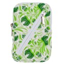 Green leaves Belt Pouch Bag (Large) View1