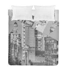 Aerial View Montevideo Uruguay Duvet Cover Double Side (full/ Double Size)